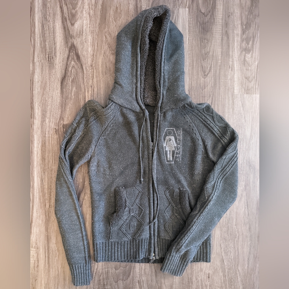 2 for $25 Playdead Cult Upcycled Hooded Sweater